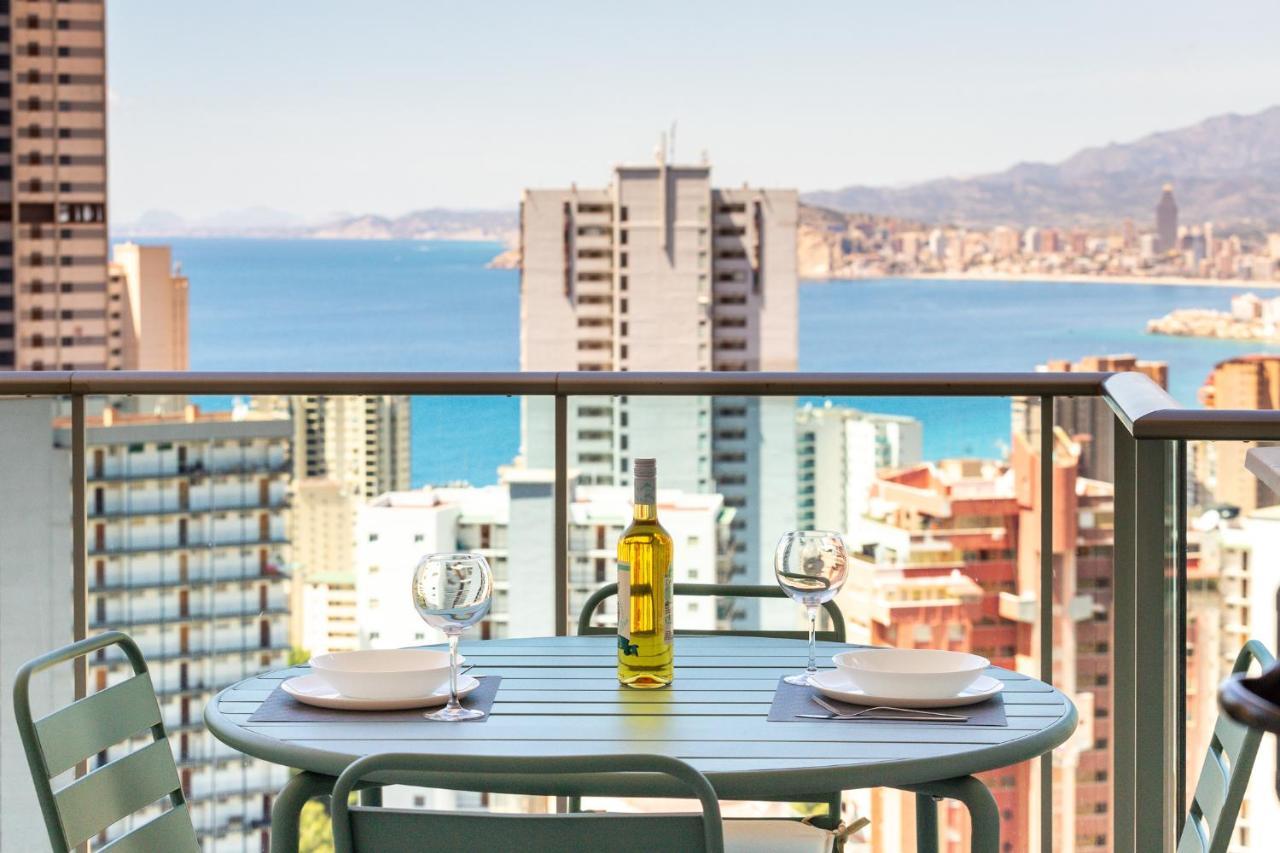 Skyline 11 Sunny Balcony With Stunning Sea Views Apartment Benidorm Ngoại thất bức ảnh