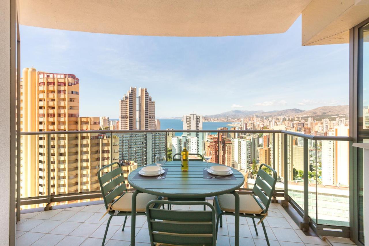 Skyline 11 Sunny Balcony With Stunning Sea Views Apartment Benidorm Ngoại thất bức ảnh