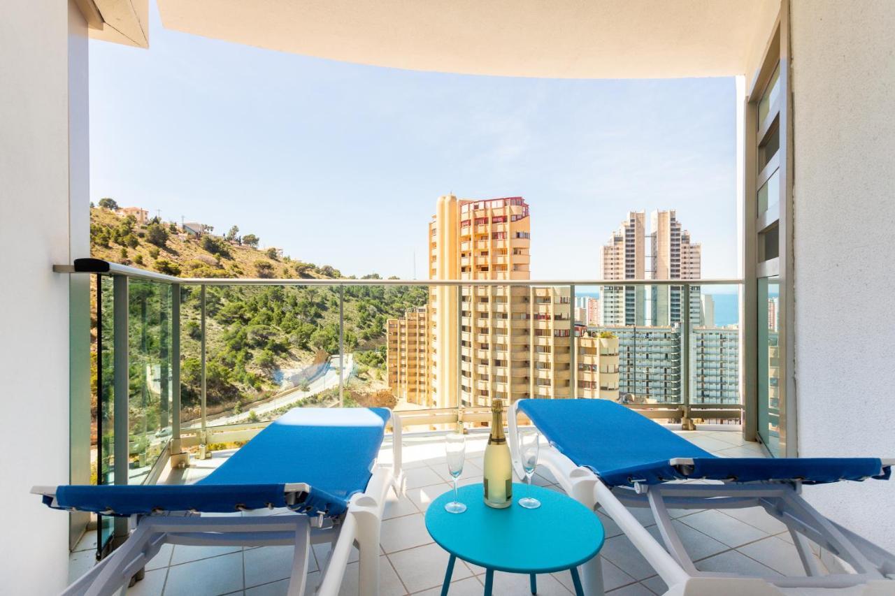 Skyline 11 Sunny Balcony With Stunning Sea Views Apartment Benidorm Ngoại thất bức ảnh