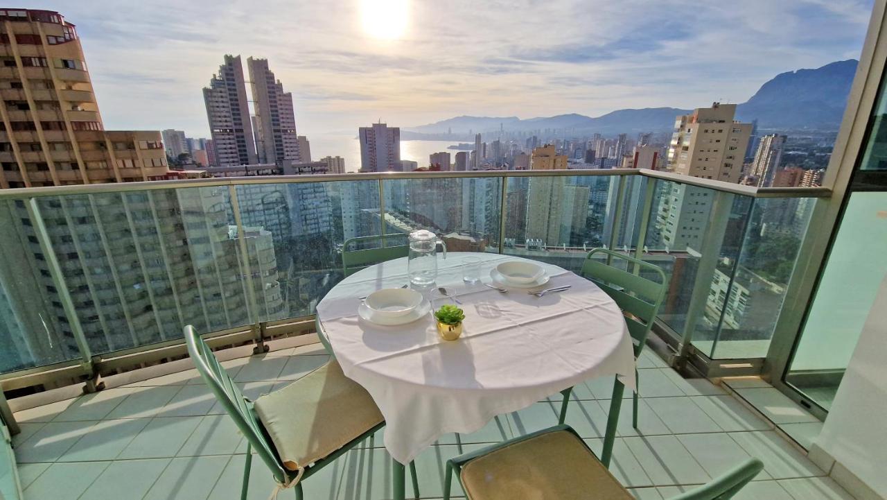 Skyline 11 Sunny Balcony With Stunning Sea Views Apartment Benidorm Ngoại thất bức ảnh